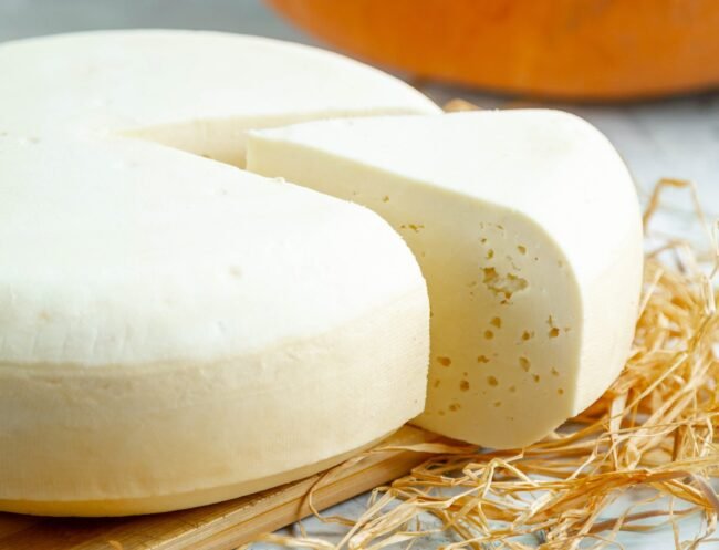white cheese on the table